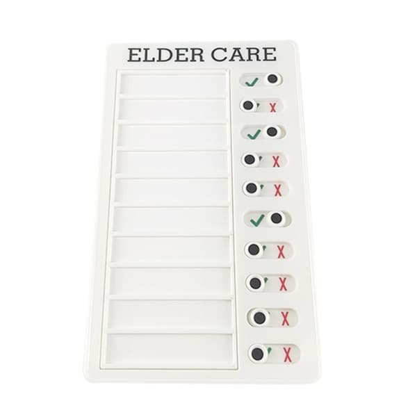 Multipurpose Wall-Mounted Checklist Removable Daily Tasks Planning Board for Home Bedroom Blank Edition Blank Edition