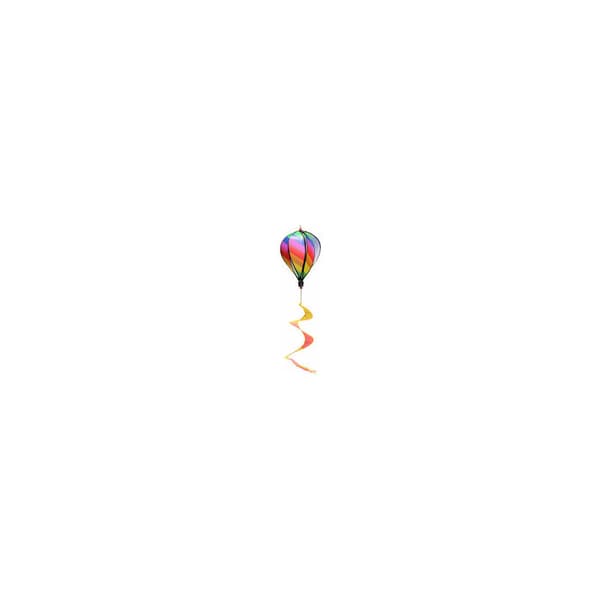 6 Panel Regnbue Luftballon Hængende Dekoration til Gård og Have