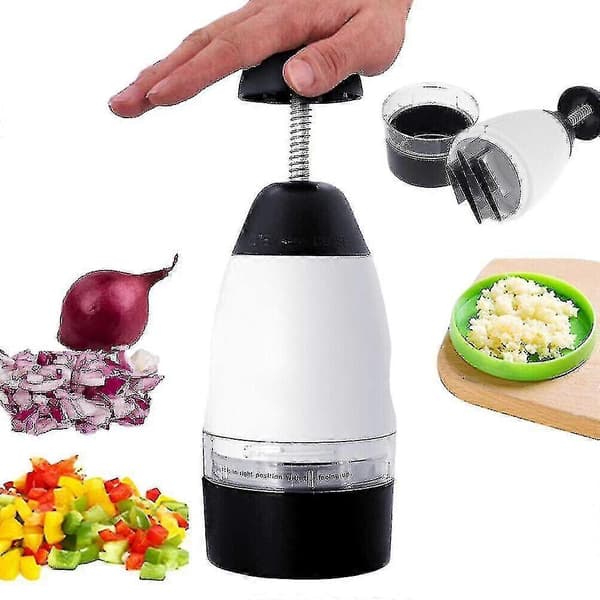 Vetable Slap Chop Matberedare Frukt Vitlöksskärare [DB]