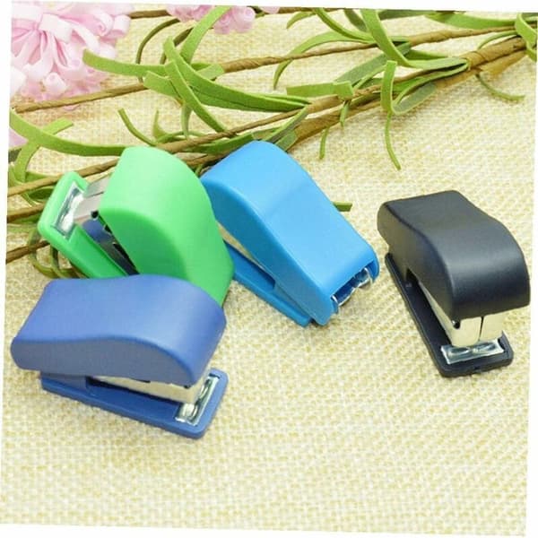 2-pack Mini Stapler Small Manual Stapler Portable Office Student Office Supplies Office Accessories School Supplies