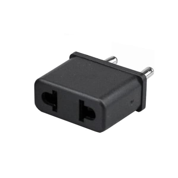 5 st strömadapterkontakt reseadapter (EU) -