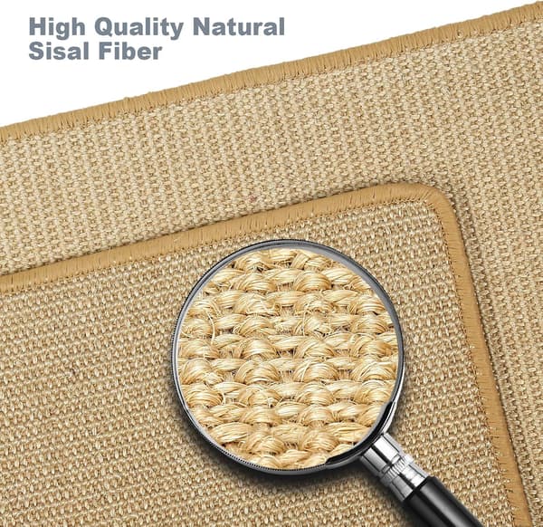 Cat Scratch Mat, Cat Scratch Mat Woven Rope Natural Sisal N