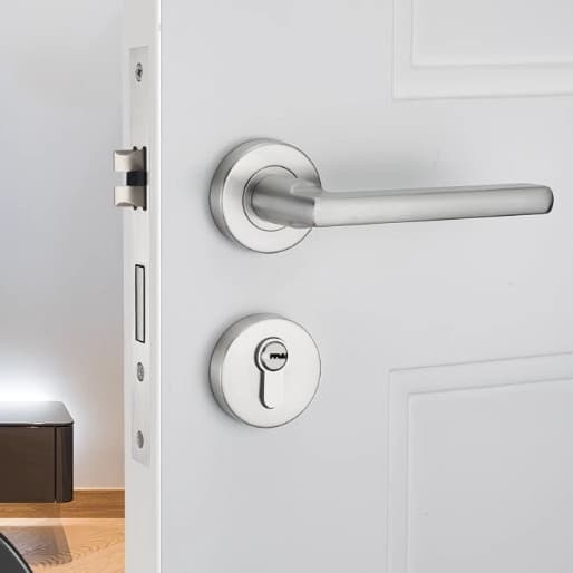 Office Lock for Doors, Silent, Home, Bedroom, Universal, Indoor, Room
