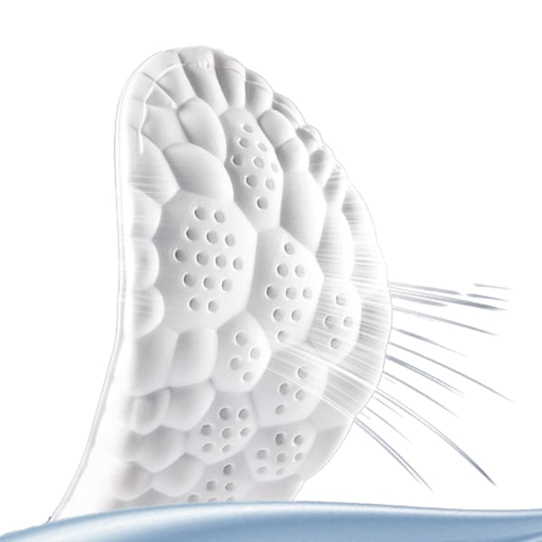 INF 4D Ultrabløde og Åndbare Indlægssåler 1 Par Grå Grå Grå Grå 41-42