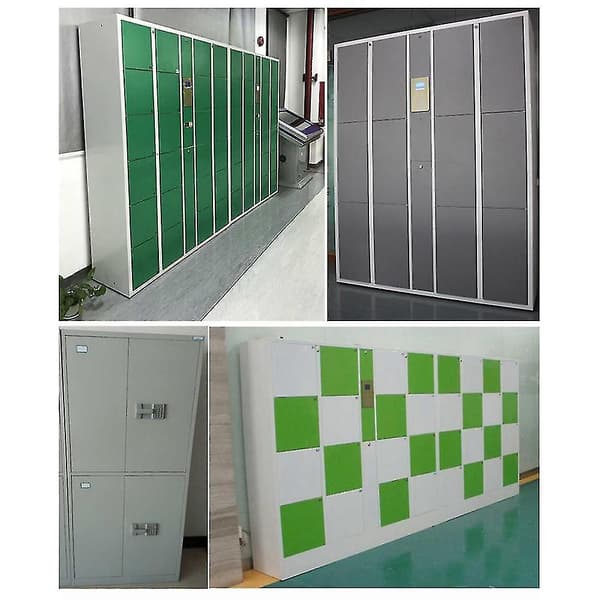 2x 12V 2A Intelligent Elektroniskt Styrd Elektromagnetisk Lås, Skåplås, Access Control S -gt
