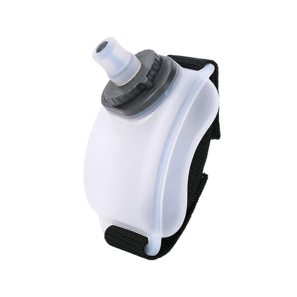Löpande Vattenflaska Sport Mini Handleds Vattenflaska Handledsväska Klättring Vit White