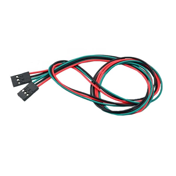 5 stk 70 cm 4-pinners dobbeltsidig flatkabel jumper (3P) -