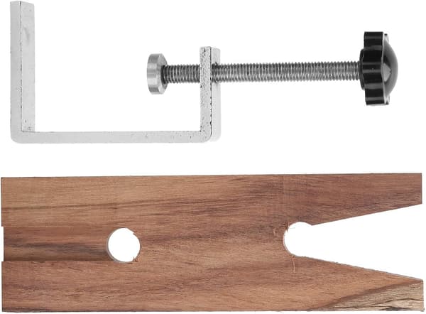 Woodworking Workbench, Jewelry Bench Clamp V-Groove C-Shaped Clamp