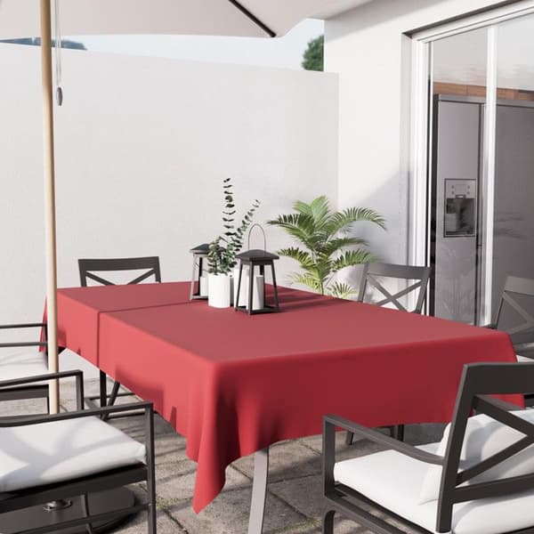 ALIX\" tablecloth 140 x 240 cm red Röd