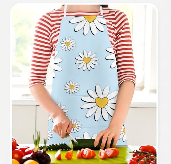 1 pakke køkkenforklæder til mænd og kvinder, 65*78cm