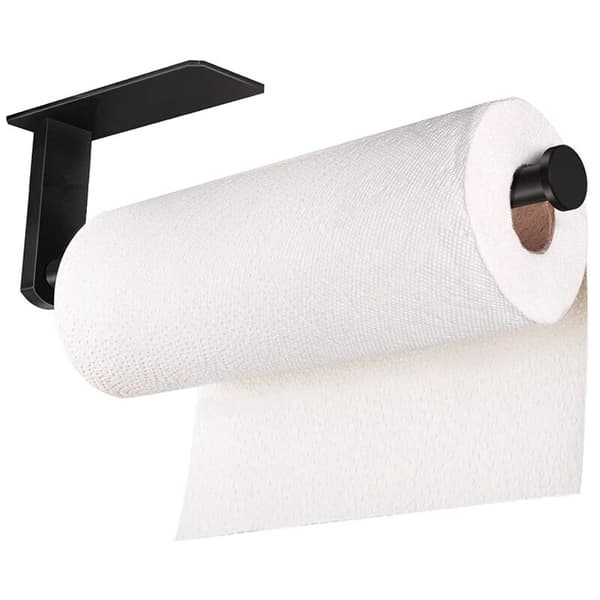 Papirhåndkleholder, stor rull i rustfritt stål, lang papirhåndkleholder, rullholder for stue og bad
