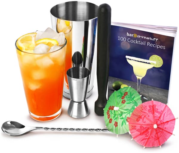 Ammattimainen cocktailsetti