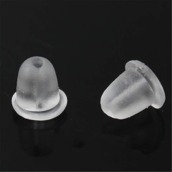1000 st. Vagn Push Örhänge Spets Primer 5mm