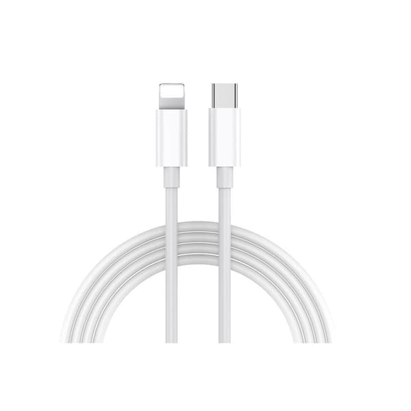20W hurtiglader for iPhone 14 13 12 11 Pro Max Plus SE Mini Xr X XS USB C 2m hurtigladekabel strømadapter