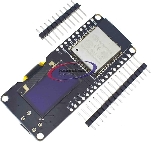 ESP32 CP2102 ja 0,96 tuuman OLED-kaksoismuotolevy -