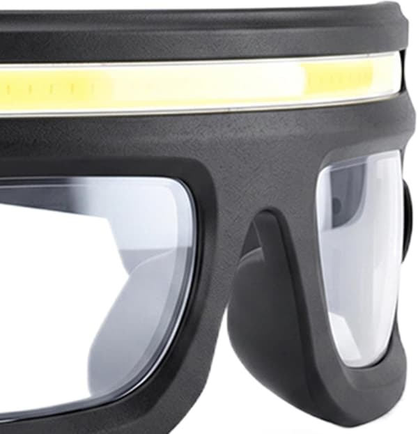 sports-solbriller smarte-sensorbriller med LED-belysning -