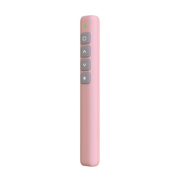 Trådløs presentasjonspenn fjernkontroll ROSA rosa pink