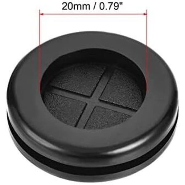 Rubber Grommet Round Double Sided Support Diameter 40mm Rubber Cable Gland Protection 4pcs, from DEBUNS