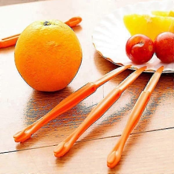 Orange Peeler Set Orange Peeler Set Easy Open Citrus Lemon Citrus Peel Cutter Vegetable Grater Fruit Tool Kitchen Utensils (5-pack)