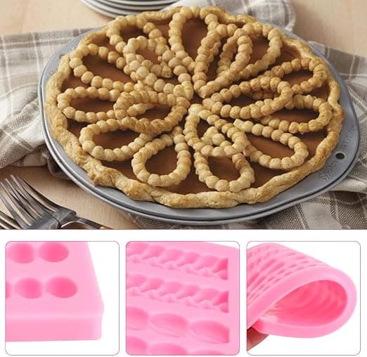 Silikoneperleform til Fondant, Perlehalskæde til Blød Fondantperle