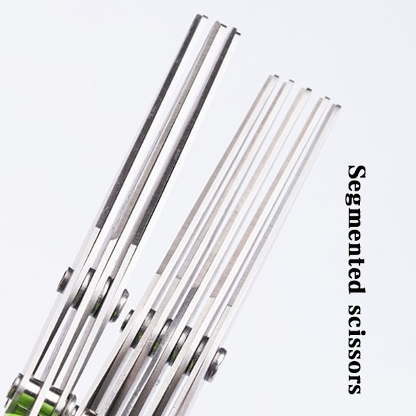 Five-layer stainless steel high-quality herb scissors for daily use