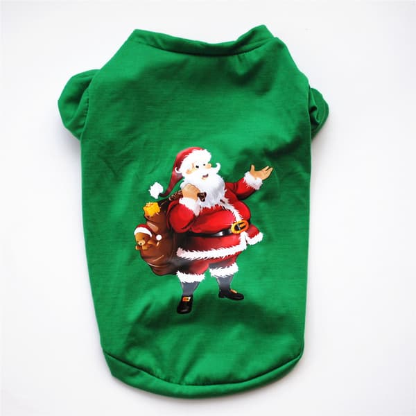 Hundkläder Julkläder Klassisk Bomulls-T-shirt Teddy Bear B