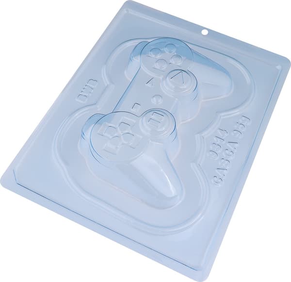 Praline Mold Game Controller Chocolate Mold - BWB 9814 - Special 3 Part Mold Transparent transparent