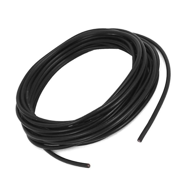 Rg174 Antenne Koaksialkabel Wifi Router Tilslutningskabel 5m Lang Sort Sort Svart