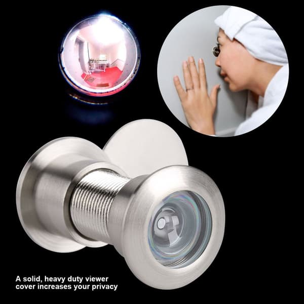 Door Viewer with 28mm Wide Viewing Angle and Robust Privacy Cover KLB
