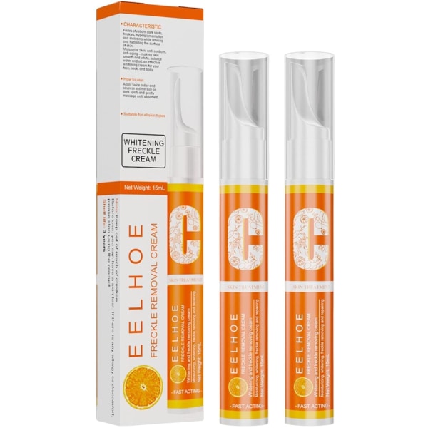 2-Pack VC Moisturizing Face Cream ger näring och återfuktar för att ljusna upp hy