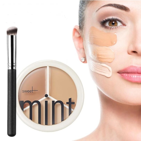 Contour Concealer Palette,makeup Concealer Cream Foundation Contouring Base Palette Correct Sculpt Face Cream