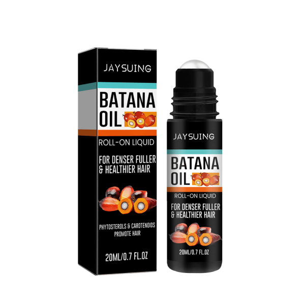 Batana Oil Ekologisk Batanaolja för friskt hår, Batana Hair Treatment Oil, 100 % naturlig, förbättrar hårets och hudens glans och lämnar dig slätare hår