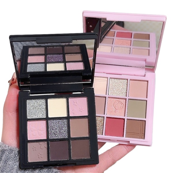 6 delar Rose Diamond Highlighter Blush Contour Palette Eyeshadow All in One Palette