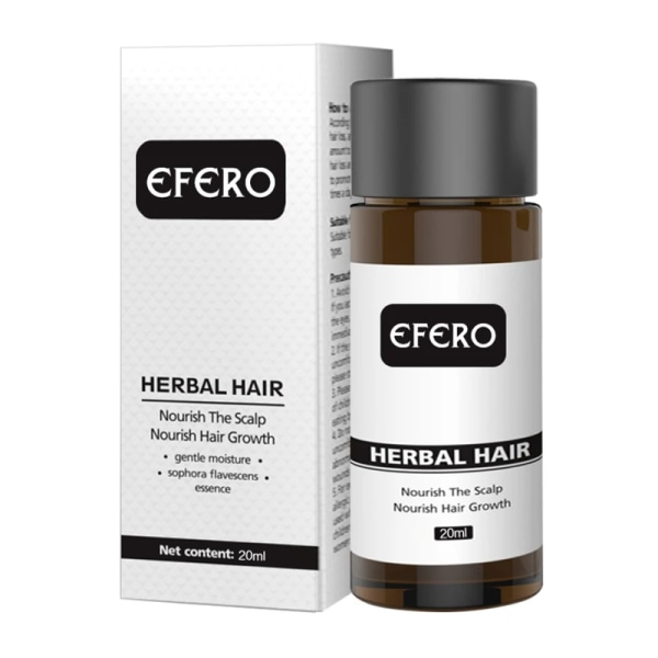 20ml Snabb kraftfull hårväxtolja Håravfallsprodukter Eterisk olja Grow Restoration Växande serum hårvård