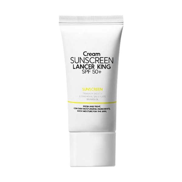 Solskyddskräm SPF 50 Hud UV-skydd Fuktgivande solskyddslotion för ansikte 60g