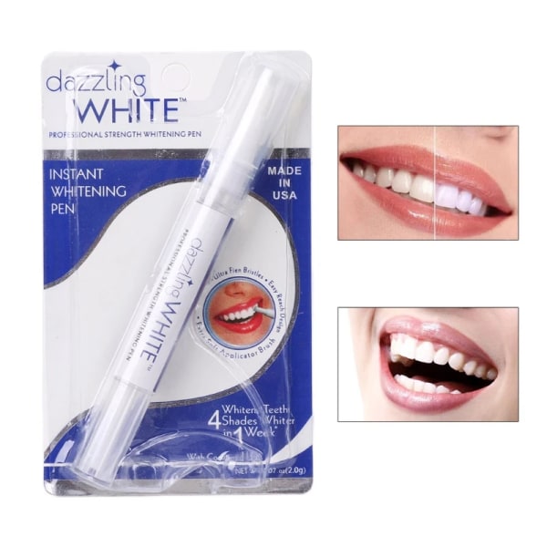 Bländande vit Dental Tooth Dientes Teeth Blancos Whitener Sarro Blanqueador Blanchiment Dentaire Whitening Teeth Whitening Pen