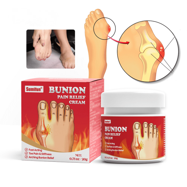 3-pack Bunion Pain Relief Massage Cream, 20g