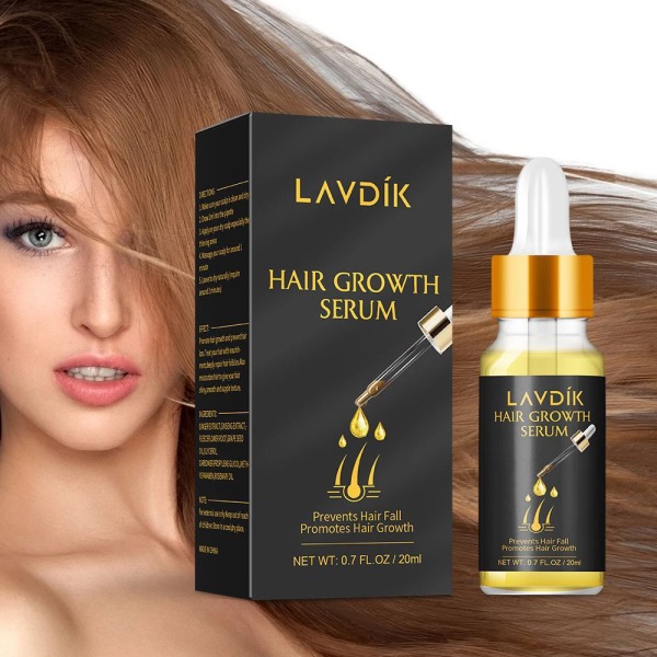 Hårväxt eterisk olja för att förhindra håravfall Ginger Fast Hair Tonic Unisex hårreparations- och tillväxtolja 20ml