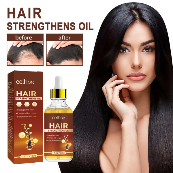 30ml Ricinolja Reparation Skadat hår ger näring åt hårbotten Förtjocka Fix håravfall Prevention Essence