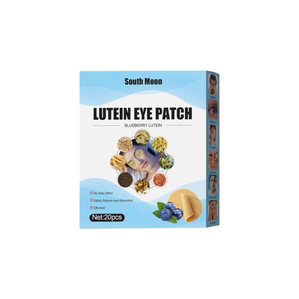 20-pack ögonmasker för torra ögon, lindra ögontrötthet Ögonmask för pösiga ögon mask, fuktiga engångskompresskuddar för att förbättra sömnen
