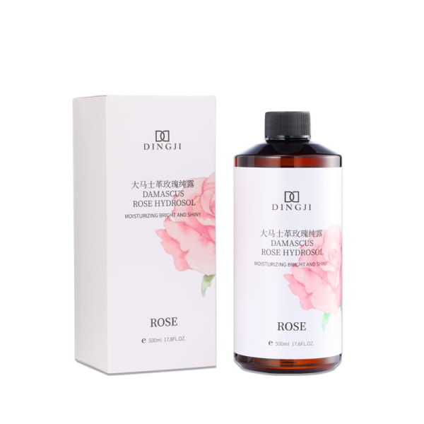 Rose Pure Dew används för att återfukta ansiktet. Det är en naturlig ros Pure Dew Lämplig för alla hudtyper 500ml