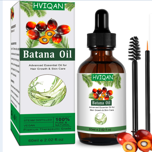 Batanaolja för hårväxt 100 % ren naturlig batanaolja från Honduras, eliminera hårtoppar, förbättrar näring till hårets hudutstrålning, all Ha
