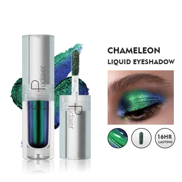 Chameleon Liquid Eyeshadow, Pearl Flash Monochrome Metallic Eyeshadow (#12)