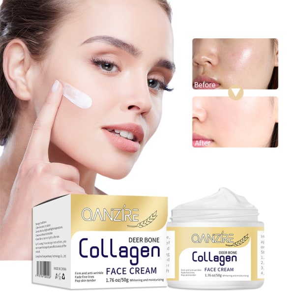 50 g Collagen Anti-Wrinkle Creme Care Hudfuktande Fuktgivande Collagen Cream