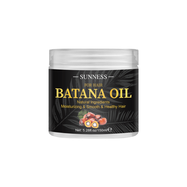 Batanaolja, Batanaolja för hårväxt, Hårmask för skadat hår, 100 % naturlig ren Batanaolja för mjukt återfuktande hår för män kvinnor