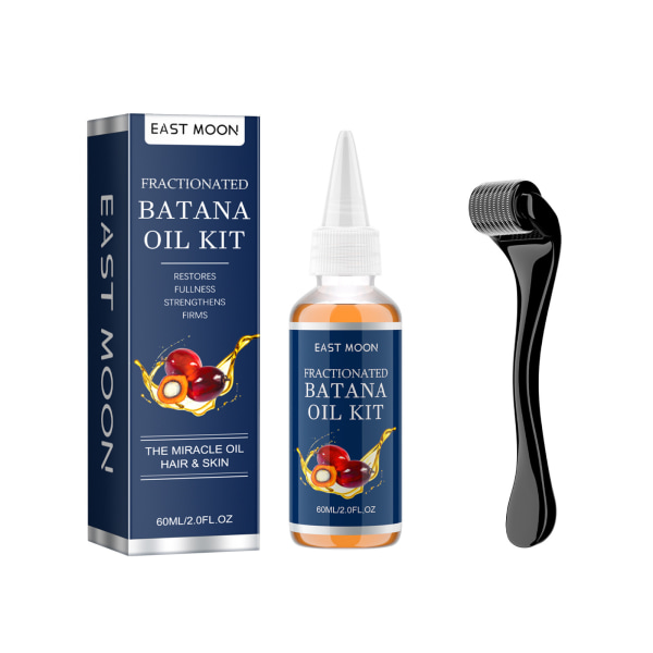 Batanaolja för hårväxt: Batanaolja för friskare tjockare och fylligare hår förstärkt med eteriska oljor Botaniska vitaminer