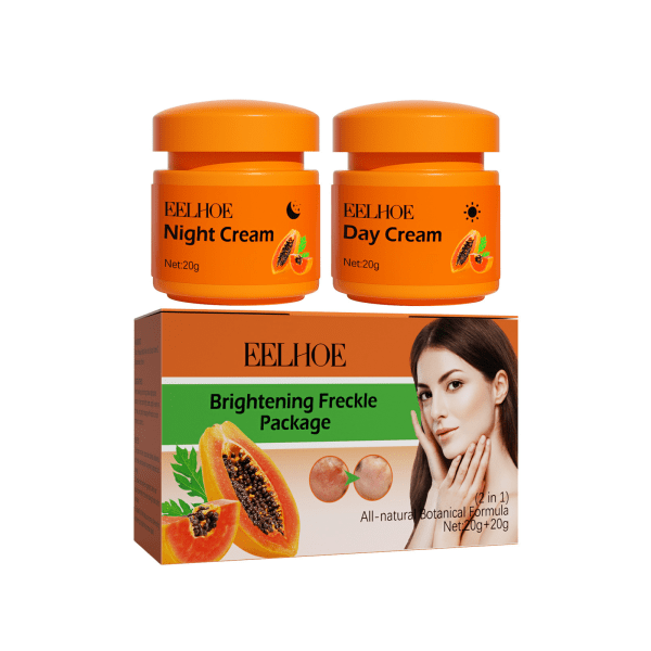 Papaya Cream, Kojic Acid Glutation Natural Hud Nourishing Resurfacing Face Cream, Acne ärr, intensivt återfuktande, lugnande, ger elasticitet och Yoghurt