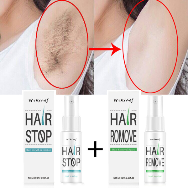 2024ny kraftfull permanent hårborttagningsspray avvisar hårförnyelse Hårväxthämmare Mild fuktgivande unisex