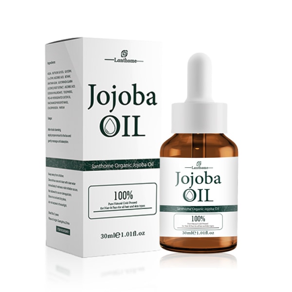 2-pack Jojoba ansiktsserum | Fläckborttagning, Antioxidant, Regeneration, Anti-Aging | Fuktgivande ansiktsbehandling, massage hudvårdsolja 30ML