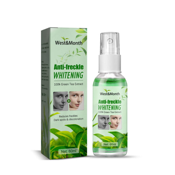 1 st x 60 ml - Innehåller ansiktsvatten för grönt te för att lugna - Kontrollera olja, lugna känslig hud - Lättare upp pigmentering